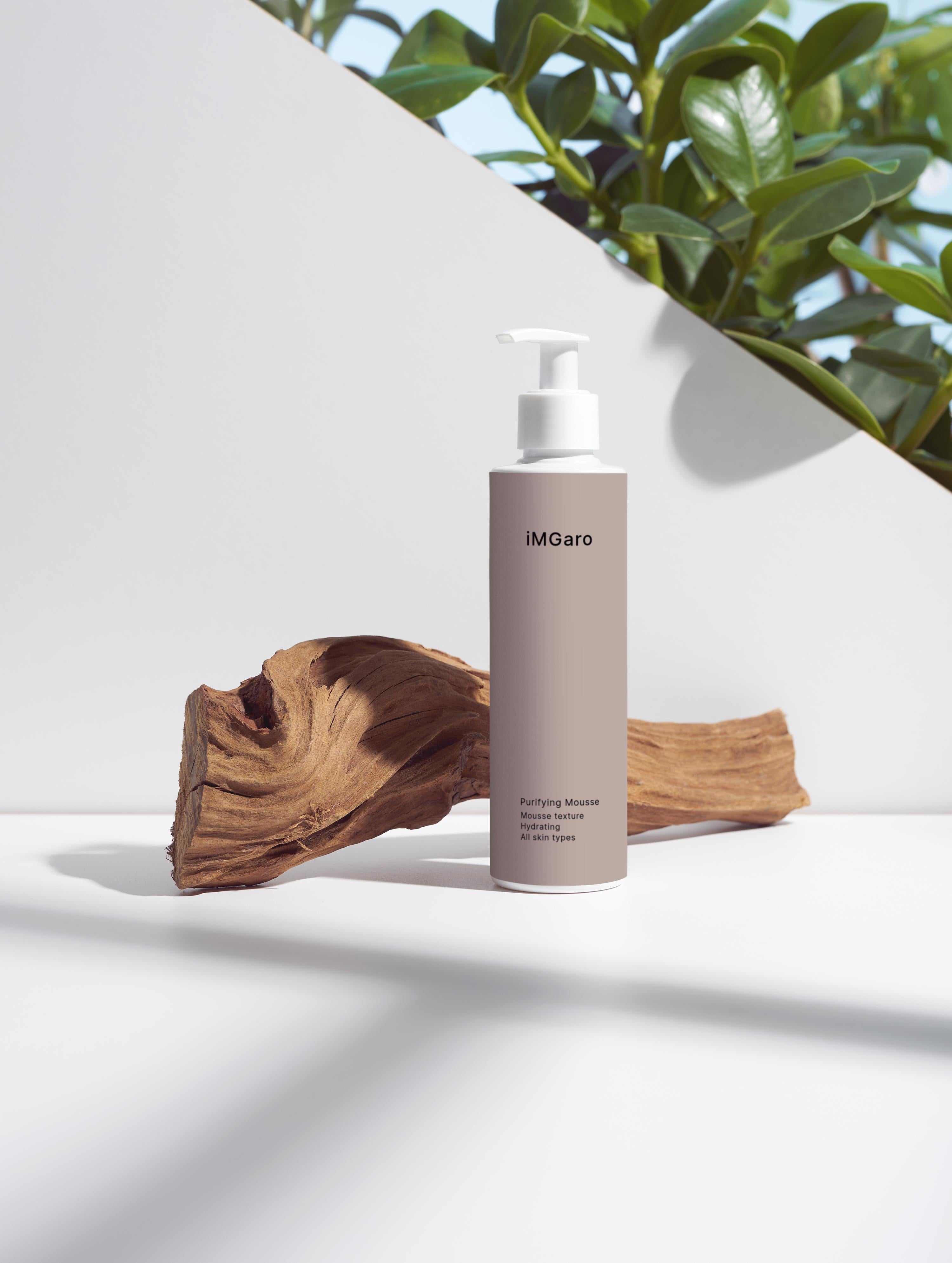 Натурална почистваща пяна с ECOCERT сертификация - веган грижа за лицето